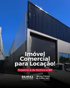 Galpão/Depósito/Armazém para alugar, 480m² no Jardim Imperial, Luís Eduardo Magalhães