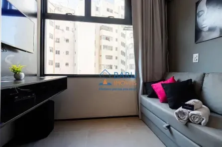 Apartamento com 1 Quarto para alugar, 11m² no Vila Buarque, São Paulo