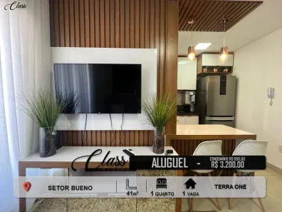 Apartamento com 1 Quarto para alugar, 41m² no Jardim América, Goiânia