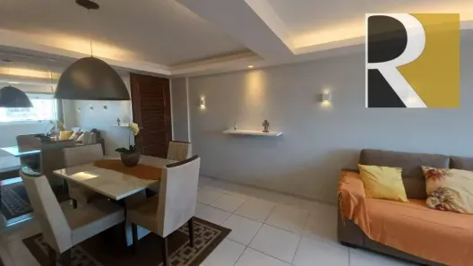 Apartamento com 3 Quartos para alugar, 85m² no Bessa, João Pessoa