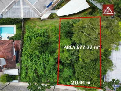 Lote/Terreno à venda, 678m² no Água Verde, Blumenau
