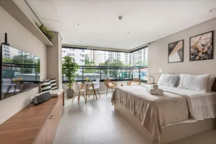 Apartamento com 1 Quarto à venda, 34m² no Indianópolis, São Paulo