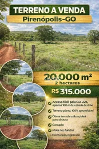 Lote/Terreno à venda, 20000m² no Vila Estrela Dalva, Pirenópolis