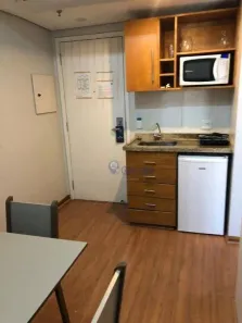 Flat com 1 Quarto para venda ou aluguel, 30m² no Indianópolis, São Paulo