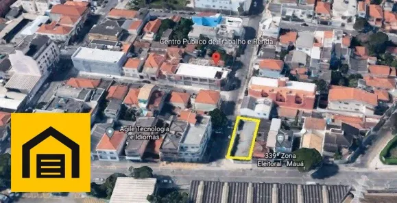 Lote/Terreno para alugar, 278m² no Matriz, Mauá