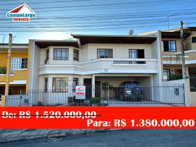 Sobrado com 4 Quartos à venda, 243m² no Vila Bancária, Campo Largo