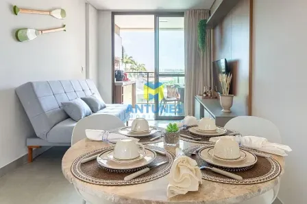 Apartamento com 2 Quartos para alugar, 63m² no Porto de Galinhas, Ipojuca