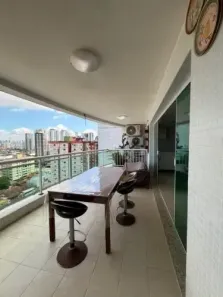 Apartamento com 3 Quartos para alugar, 138m² no Marco, Belém