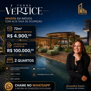 Apartamento com 2 Quartos à venda, 73m² no Batista Campos, Belém