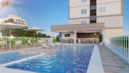 Apartamento com 2 Quartos à venda, 60m² no José de Alencar, Fortaleza