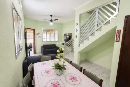 Sobrado com 2 Quartos à venda, 80m² no Guilhermina, Praia Grande