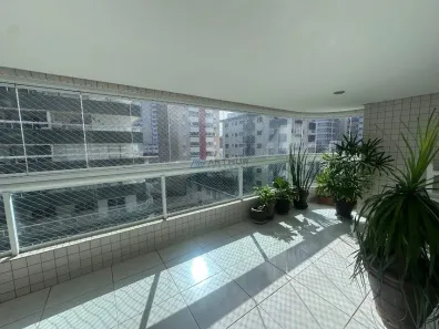 Apartamento com 3 Quartos para alugar, 140m² no Canto do Forte, Praia Grande