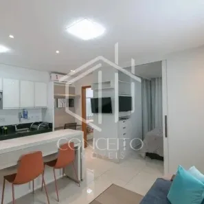 Apartamento com 1 Quarto para alugar, 32m² no Indaiá, Belo Horizonte