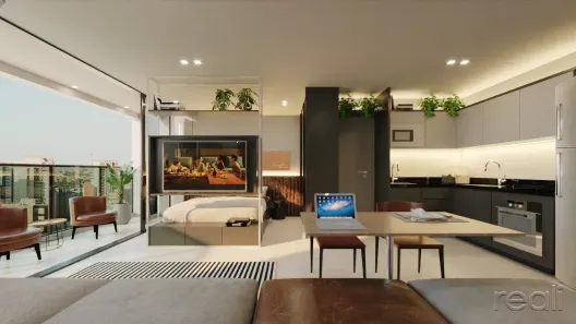 Apartamento com 1 Quarto à venda, 37m² no Aldeota, Fortaleza