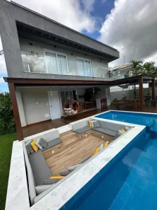 Casa de Condomínio com 5 Quartos para alugar, 483m² no Vila de Abrantes (Abrantes), Camaçari