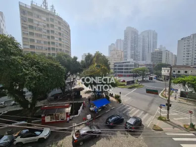 Apartamento com 3 Quartos para alugar, 165m² no José Menino, Santos