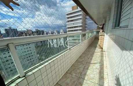 Apartamento com 2 Quartos para alugar, 74m² no Ocian, Praia Grande