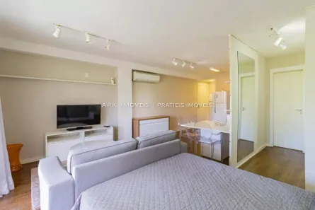 Apartamento com 1 Quarto para alugar, 53m² no Brooklin Paulista, São Paulo