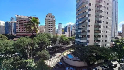 Apartamento com 3 Quartos para alugar, 202m² no Embaré, Santos