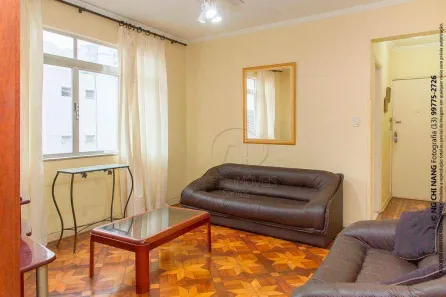 Apartamento com 2 Quartos para alugar, 85m² no José Menino, Santos