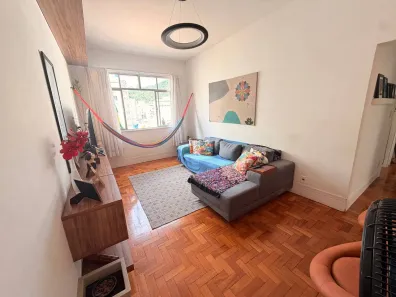 Apartamento com 3 Quartos para alugar, 77m² no Botafogo, Rio de Janeiro
