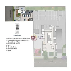 Apartamento com 1 Quarto à venda, 21m² no Indianópolis, São Paulo