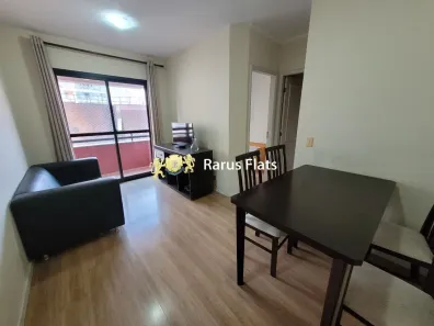 Flat com 2 Quartos para alugar, 54m² no Cidade Monções, São Paulo
