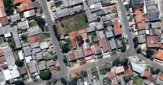 Lote/Terreno à venda, 440m² no Alto Boqueirão, Curitiba