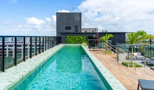 Flat com 1 Quarto à venda, 24m² no Ponta de Campina, Cabedelo