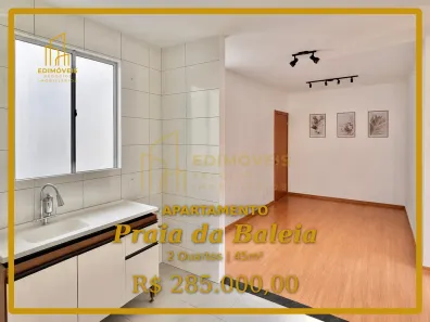 Apartamento com 2 Quartos à venda, 45m² no Praia da Baleia, Serra