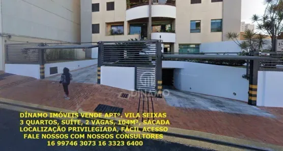 Apartamento com 3 Quartos à venda, 104m² no Vila Seixas, Ribeirão Preto