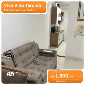 Apartamento com 2 Quartos para alugar, 42m² no Tarumã, Manaus