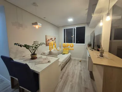 Apartamento com 2 Quartos para alugar, 40m² no Jardim Germânia, São Paulo