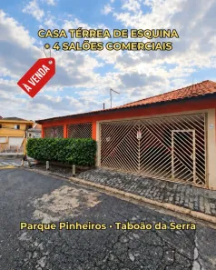 Casa com 2 Quartos à venda, 360m² no Parque Pinheiros, Taboão da Serra