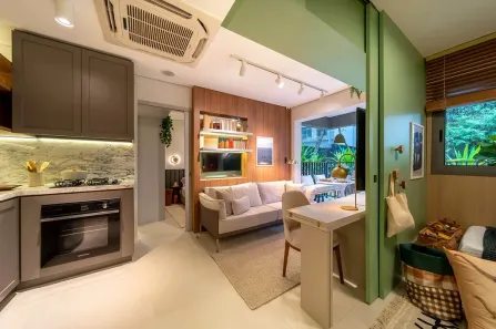 Apartamento com 2 Quartos à venda, 41m² no Santo Amaro, São Paulo