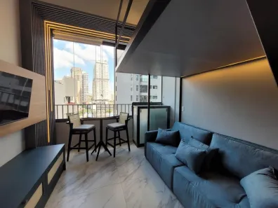 Apartamento com 1 Quarto para alugar, 34m² no Jardim das Acácias, São Paulo