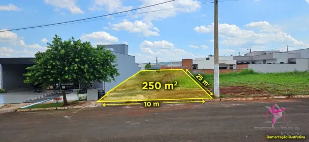 Lote/Terreno à venda, 250m² no Parque Residencial Santa Helena, Leme
