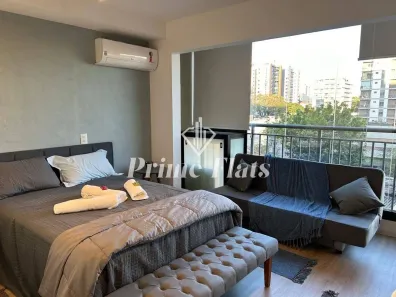Flat com 1 Quarto para alugar, 26m² no Indianópolis, São Paulo