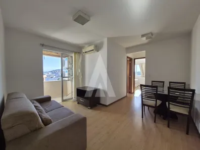 Apartamento com 2 Quartos para alugar, 52m² no Saguaçu, Joinville
