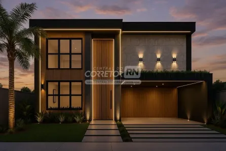 Casa de Condomínio com 4 Quartos à venda, 330m² no Parque do Jiqui, Parnamirim