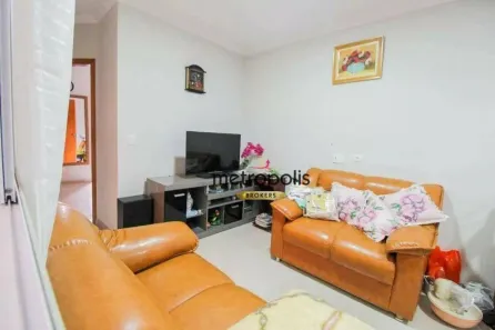 Apartamento com 2 Quartos à venda, 53m² no Vila Camilópolis, Santo André