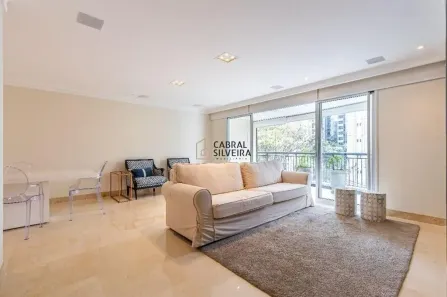 Apartamento com 3 Quartos para alugar, 140m² no Itaim Bibi, São Paulo
