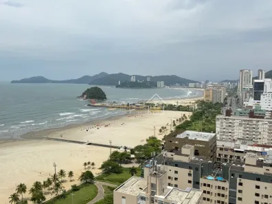 Apartamento com 1 Quarto à venda, 55m² no Gonzaga, Santos