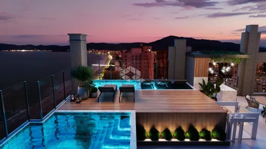 Apartamento com 1 Quarto à venda, 44m² no Meia Praia, Itapema
