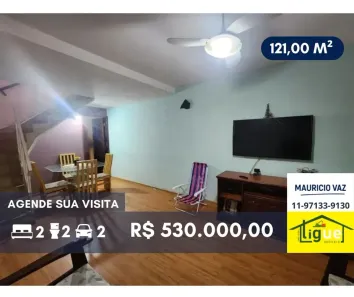 Sobrado com 2 Quartos à venda, 121m² no Jardim Esmeralda, São Paulo