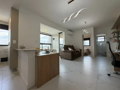 Apartamento com 1 Quarto para alugar, 49m² no Além Ponte, Sorocaba