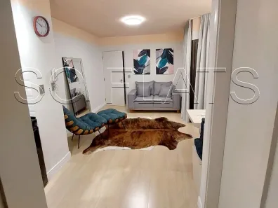 Flat com 1 Quarto à venda, 40m² no Indianópolis, São Paulo