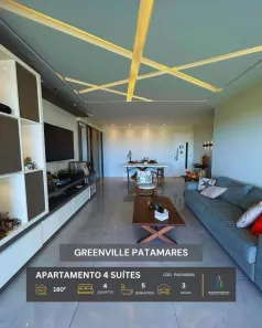 Apartamento com 4 Quartos à venda, 180m² no Patamares, Salvador