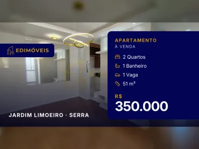 Apartamento com 2 Quartos à venda, 51m² no Jardim Limoeiro, Serra