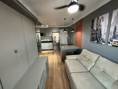 Apartamento com 1 Quarto para alugar, 38m² no Vila Nova Cidade Universitária, Bauru